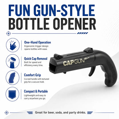 Creative Bottle Opener - 1 Count | Fun Design | Perfect for Family Gatherings, BBQs, and Outdoor Events