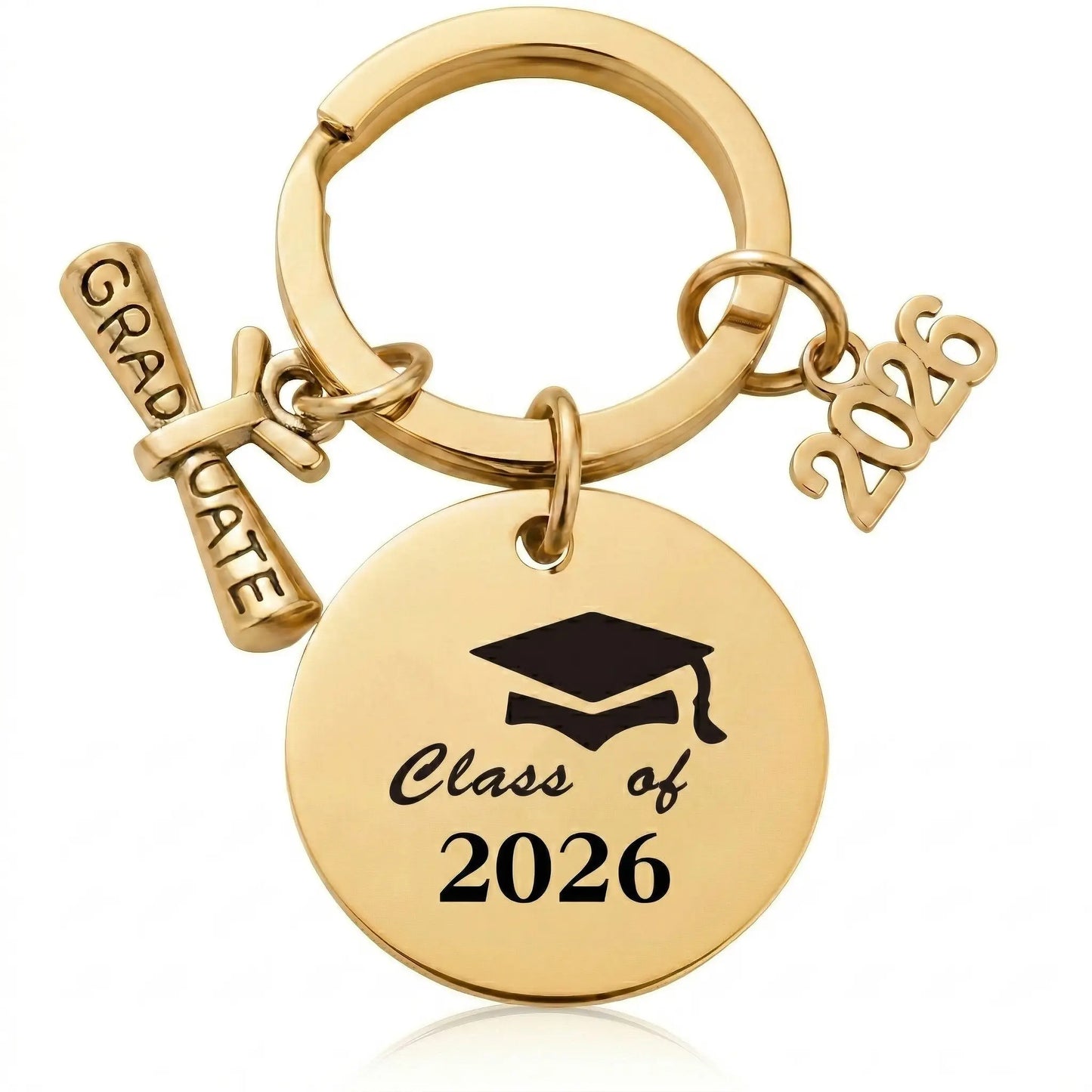 Graduation Gifts for Him Her Class of 2026 Graduation Keychain Grad Gifts Women Men Daughter Son High School College