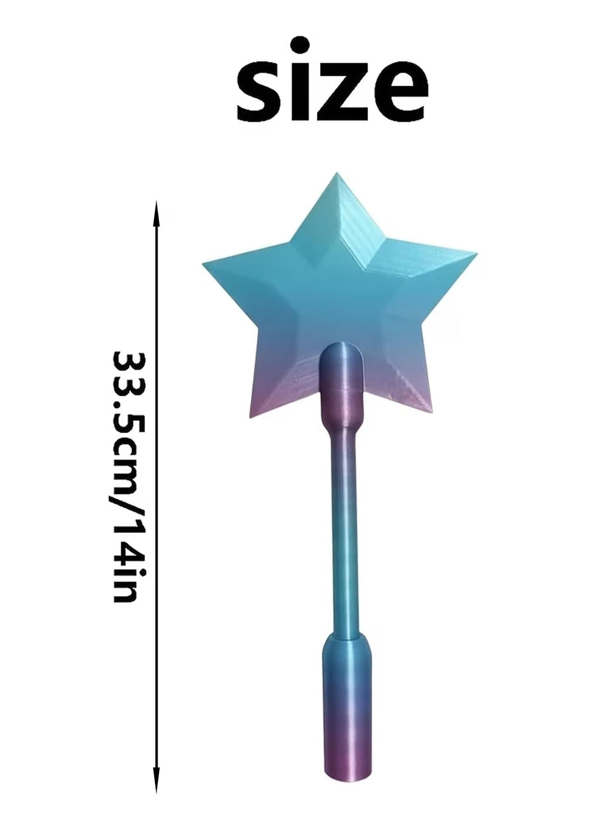 1pc 3D Printed Wand Tap to Pay, Tap to Pay Wand, Starlight Wands, Magical Star Wands Contactless Payment Card Holder, Suitable Scenarios for Card Payment